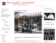 Tablet Screenshot of broadsidebooks.com